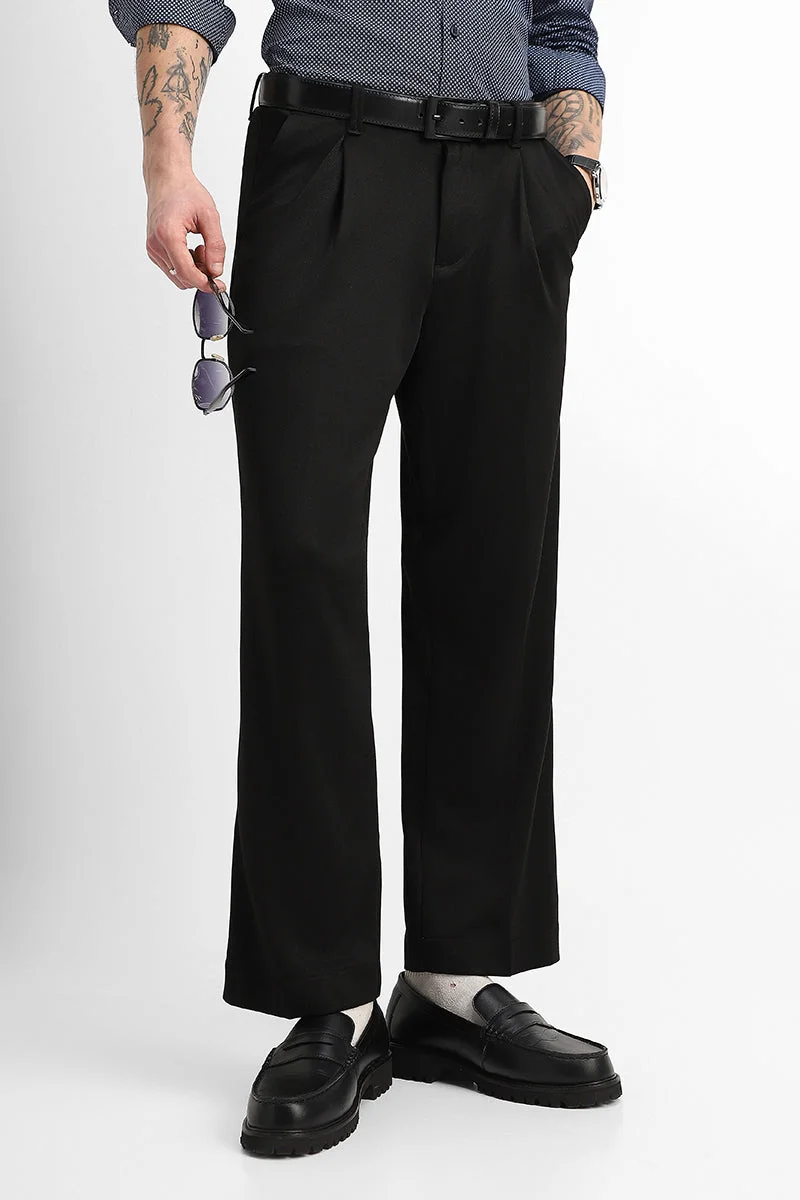 SNITCH Loose Fit Stretch Trousers